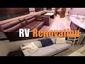 Removing RV Furniture and Installing IKEA Furniture