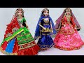 Transforming an Old Doll into a Traditional Indian Bridal Doll - DIY Doll Makeover