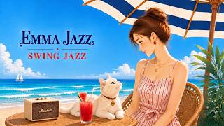 What's this playlist? I was just listening, but I'm vibing to the rhythm. | Summer Swing Jazz