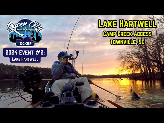 Kayak Bass Fishing Tournament During Pre Spawn: Lake Hartwell