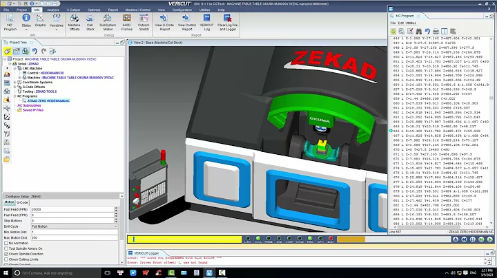 RTCP FUNCTION OF 5 AXIS XYZAC MACHINE WITH HEIDENHAIN CONTROL