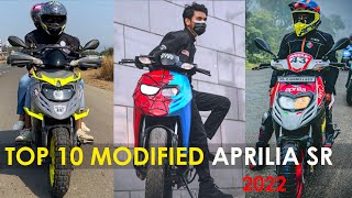 Top 10 Modified Aprilia SR150 2022  | Modified Aprilia SR 160