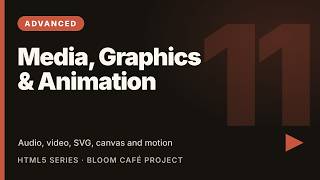 HTML5 Audio, Video, SVG, Canvas & CSS Animation Tutorial | HTML5 Course #11
