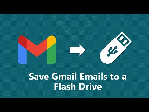 Video: Bagaimana cara menyimpan email ke stik USB?