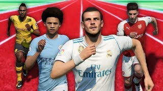 FIFA 18 Speed Test | Fastest Players in FIFA (with ball)