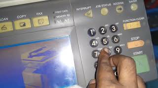 Machine is not ready?  ছবি এসে দাড়িয়ে থাকে, মেশিন রেডি হয় না। Toshiba e-studio 350/450/452/353/453 screenshot 4