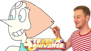 How to Draw Pearl Steven Universe Step by Step Art Lesson