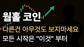 [웜홀 코인] 다른건 볼 필요도 없습니다. 