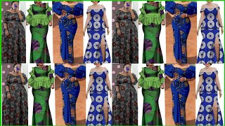 MITINDO YA NGUO ZA VITENGE || BEST OF THE BEST OF ANKARA LONG DRESSES- 2022