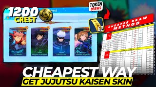 CHEAPEST WAY DRAW GET JUJUTSU KAISEN RESALE SKIN | JUJUTSU KAISEN X MLBB EVENT screenshot 1