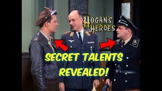 Secrets: Talents of Robert Crane and Howard Caine REVEALED! Hogan's Heroes!