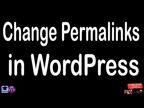 How to Change Permalinks in WordPress