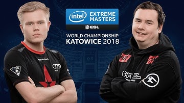 CS:GO - Astralis vs. FaZe [Cache] Map 1 - Semifinal - IEM Katowice 2018