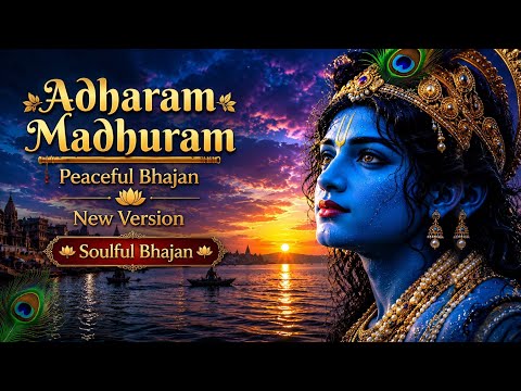 Adharam Madhuram | Divine Krishna Lofi Bhajan | Madhurashtakam | Peaceful Bhakti Vibes