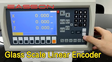 Dro Absolute Glass Scale Linear Encoder 1200Mm Length For Measuring