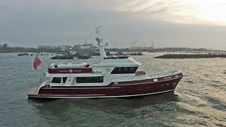 Privateer Trawler 65 Preview Flight Movie Of The Dutch Steel Trawler Yacht - Custom Built