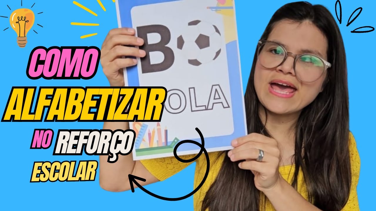 Descubra o segredo para alfabetizar rápido no reforço escolar