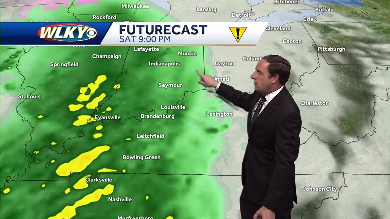 Dry Friday but rain moves in this weekend - YouTube