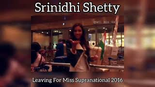 Srinidhi Shetty leaving for Miss Supranational #srinidhishetty #misssupranational #kgf