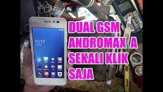 ANDROMAX A 4G (A16C3H) DUAL GSM TANPA ROOT dan TWRP SARAT TESPOIN SAJA 9008