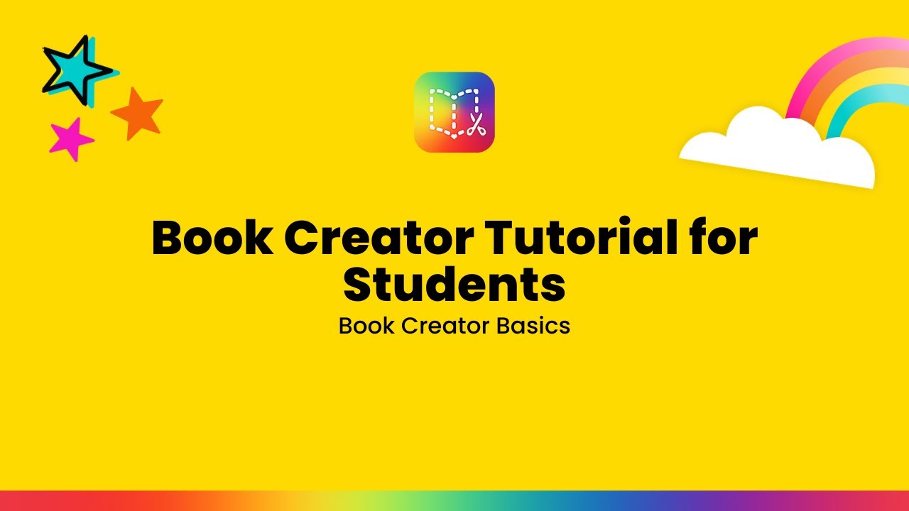 Book Creator tutorial for students - YouTube