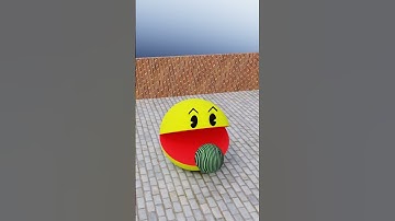 PacMan Vs Egg #pacman #pacman3d