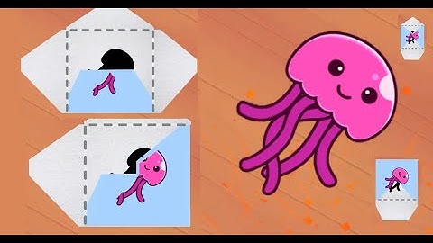 Paper Fold Game world record | Paper fold game level 171-180