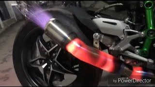Kawasaki Ninja H2R Super Backfire