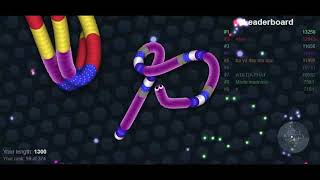 Your ranking length and position on the overall leaderboard |slither.io