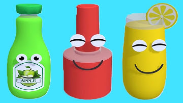 Juice Run - Gameplay Walkthrough - All Levels (IOS, Android)