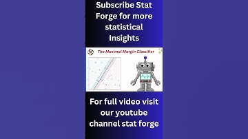 Maximal Margin Classifier (Main Concept)