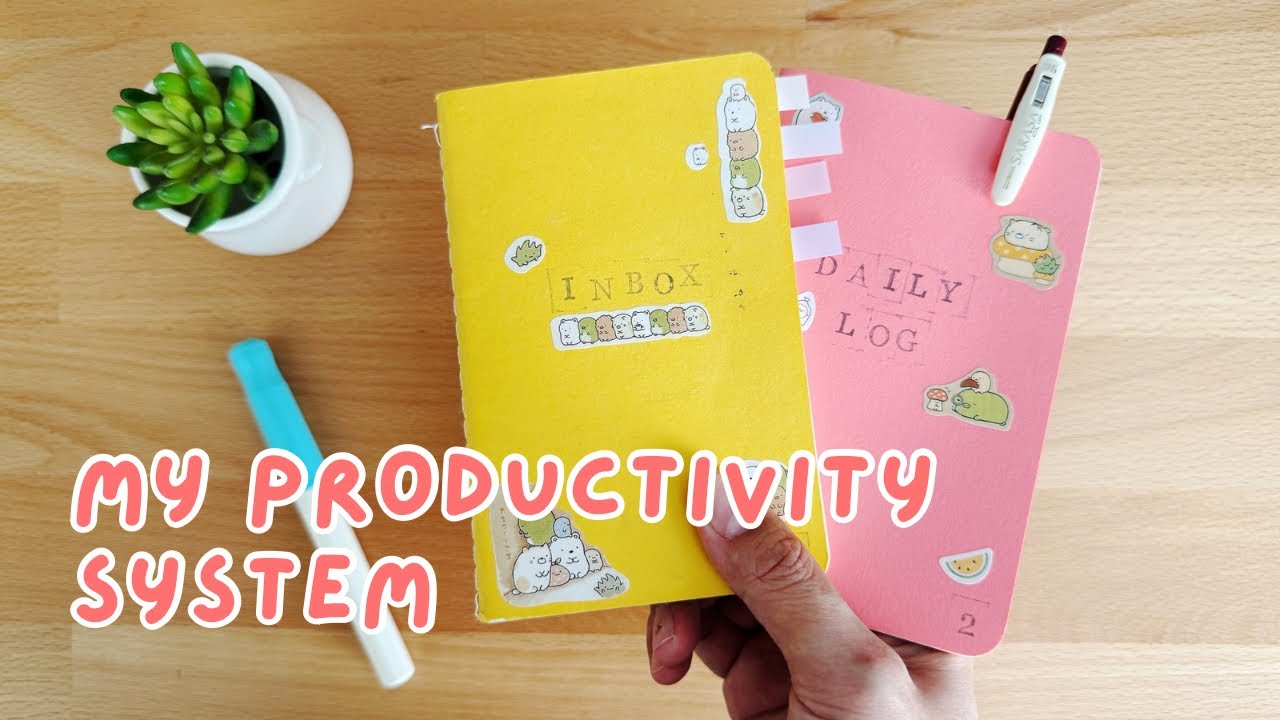 Pocket Notebook Key Examples My Pocket Notebook System That Keeps Me Productive Every Day - YouTube