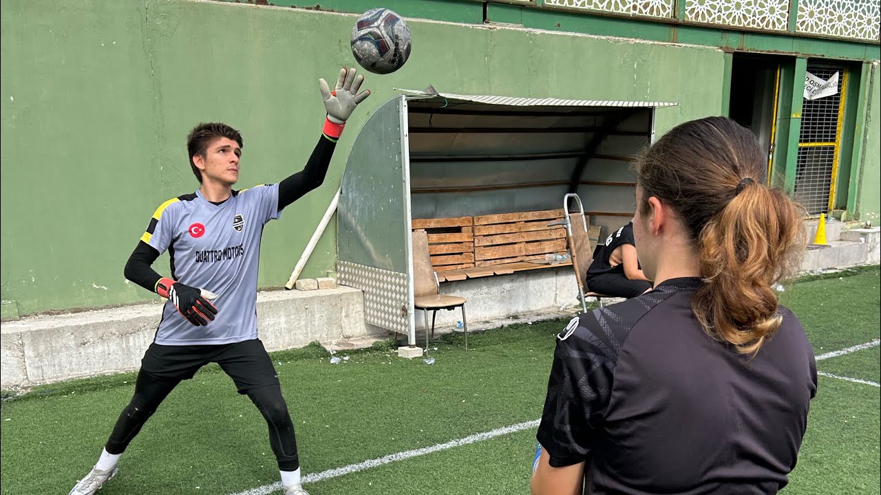 Özel metod ile kaleci antrenmanları