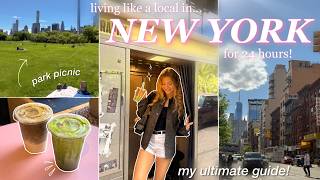 Celebrity LIVING LIKE A LOCAL in NEW YORK for 24 hours! ☆ my ultimate guide on where to go & what to do!! Wealth