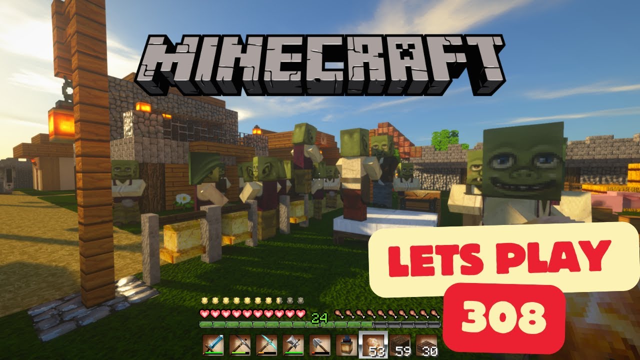 Lets Play Minecraft - episode 308 - ASMR °NO COMENTATOR/4K 60FPS° - YouTube
