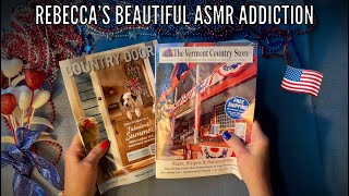 ASMR Vermont Country Store & Country Door! (No talking version) Water damaged catalogs. 