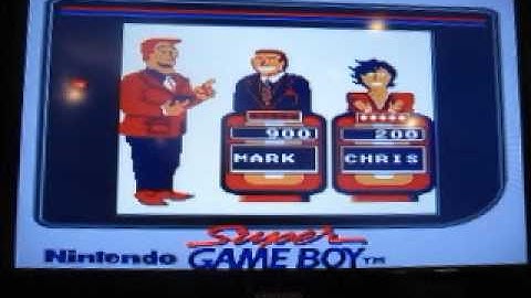 Jeopardy! Teen Tournament Game Boy Run Game 2: Part 1