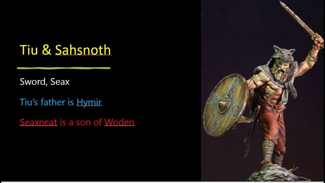 Gods & Goddesses Part 3: Sahsnoth