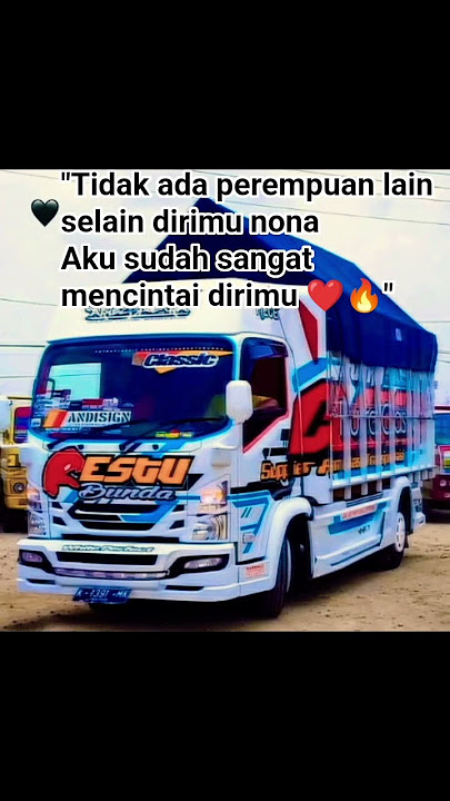 KETIKA SUPIR SEDANG JATUH CINTA🔥 #automobile #truckmania #supirtruk #hitachizaxisbelahjalan #storywa