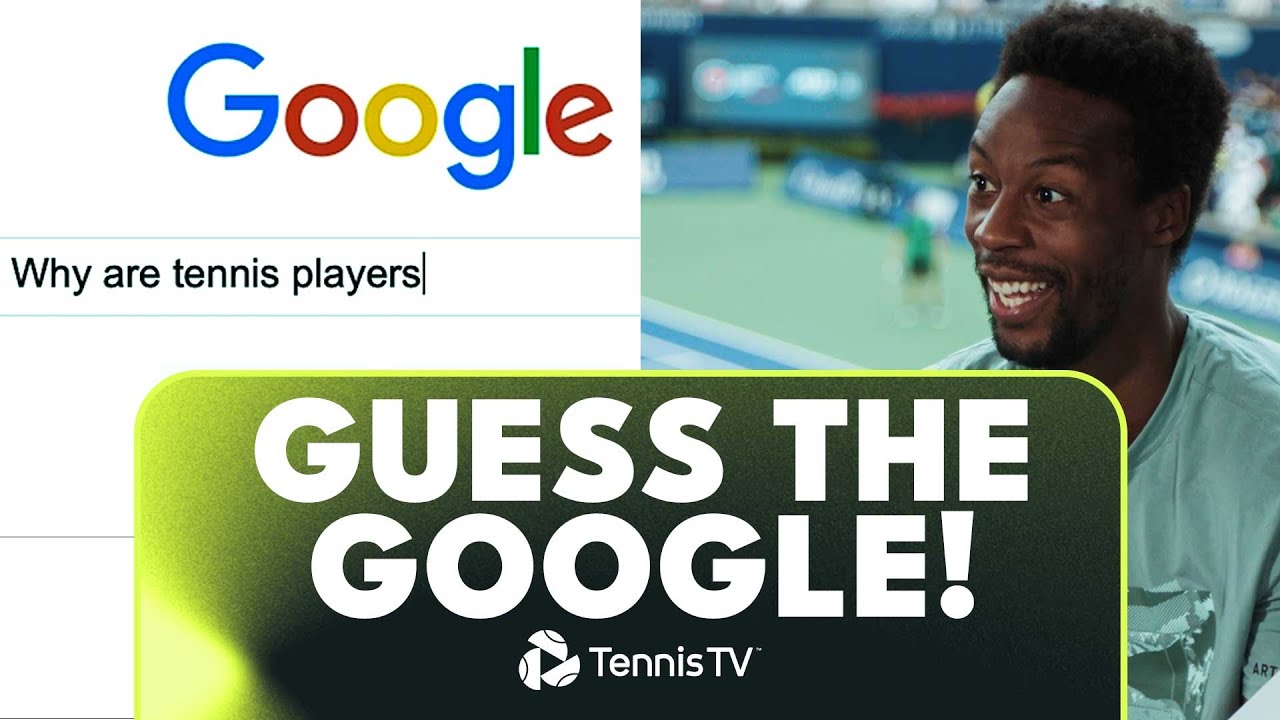ATP Tennis Stars Play Guess The Google 🧐