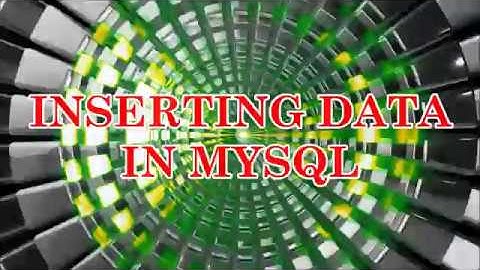 TO INSERT DATA FROM JAVA NETBEANS TO MYSQL USING CONNECTIVITY.