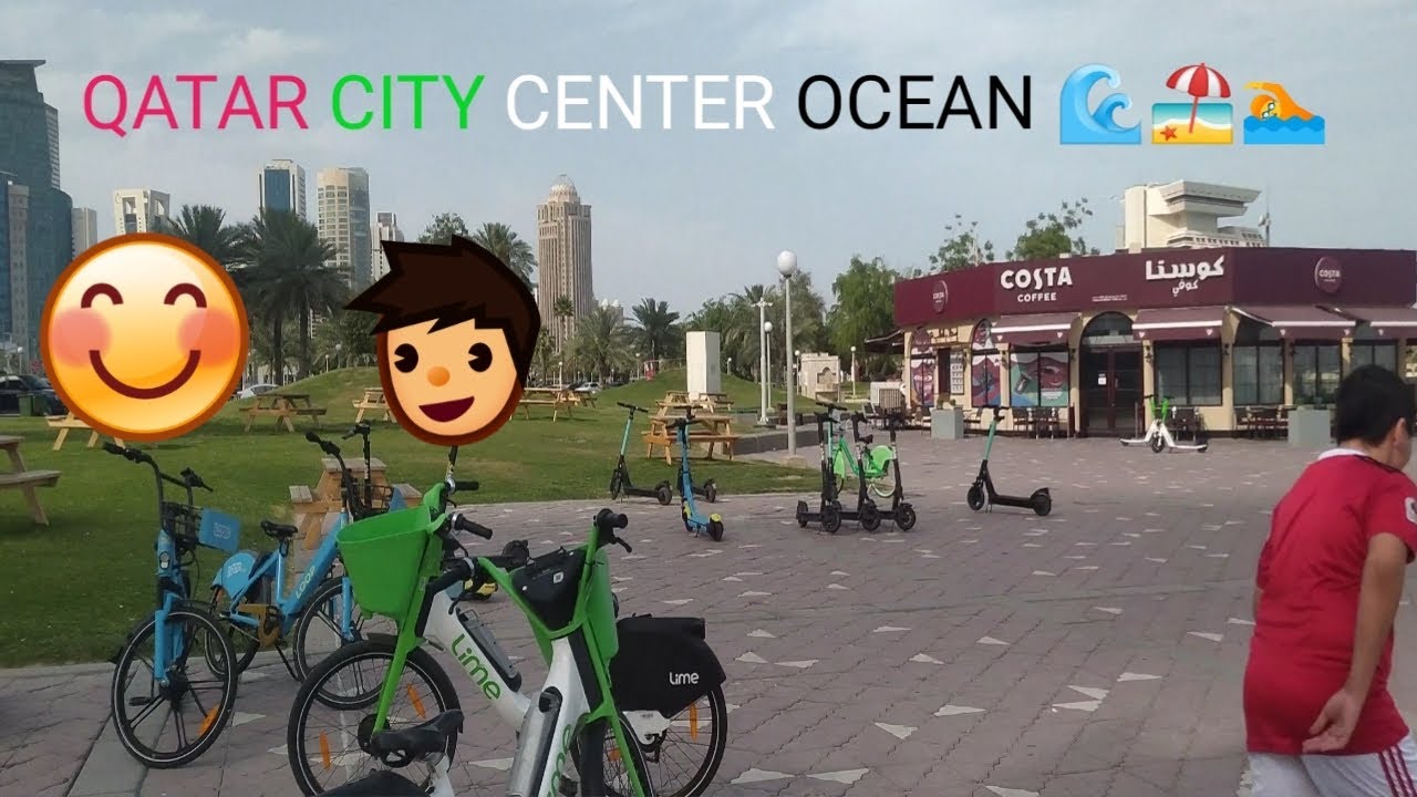 Qatar city center ocean 🌊🏖️ YouTube