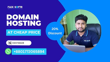 How to Buy Domain and Hosting from Hostinger | Get Extra 20% Discount with Referral!