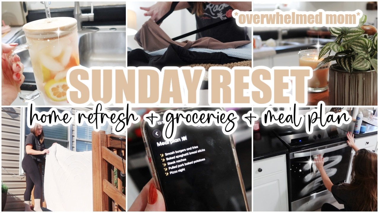 ✨ ВОСКРЕСНОЕ ПЕРЕЗАГРУЗКА / Уборка всего дома, полная усталости и предвкушения + еженедельные пок...