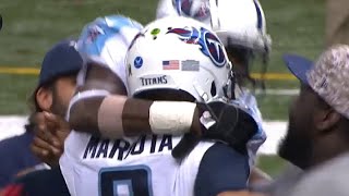 Marcus Mariota \& the Titans game winning TD drive #1 in Overtime vs the Saints w\/ Mike Keith