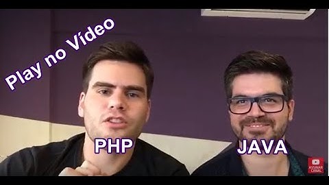 DECIDA SUA CARREIRA JAVA OU PHP