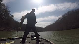 FLW Tour Practice on Lake Cumberland - Day 3 - April, 2018