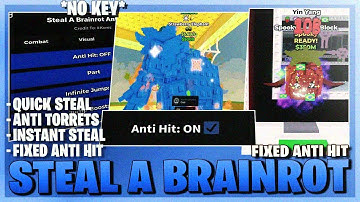 Steal A Brainrot Script *NO KEY* - Auto Buy, Instant Steal, Desync, Brainrot Spawner & More! 🔥💨