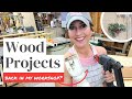 DIY scrap wood projects to make money • why I'm back in my old workshop • trash to treasure