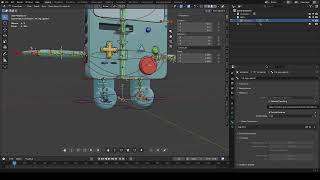 RIGSMAXXING BMO from Adventure Time | Blender 3d modelling, rigging, weight painting